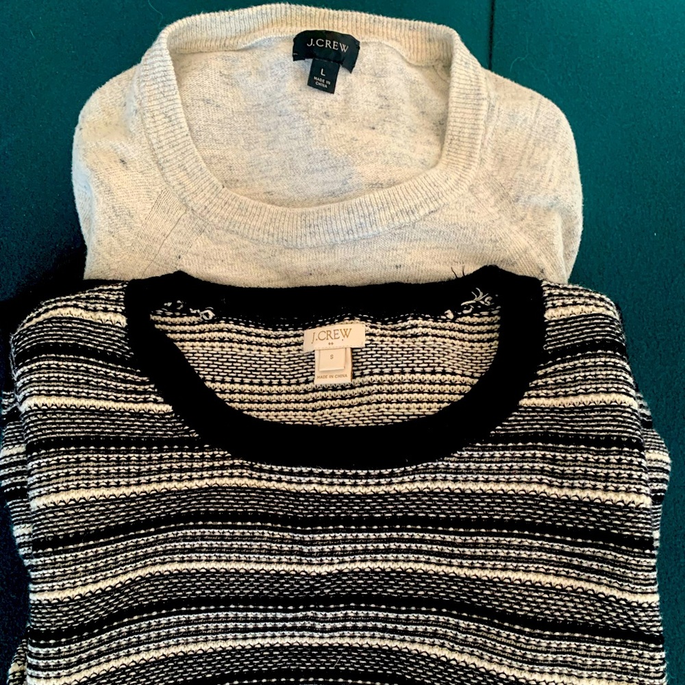 Lot: 2 J.Crew Women’s sweaters